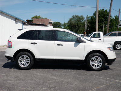 ford edge 2009 white suv se gasoline 6 cylinders front wheel drive automatic with overdrive 61832