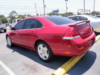 chevrolet impala 2008 red sedan ss gasoline 8 cylinders front wheel drive automatic 32401