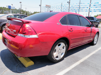 chevrolet impala 2008 red sedan ss gasoline 8 cylinders front wheel drive automatic 32401