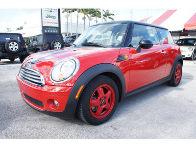 mini cooper 2010 red hatchback gasoline 4 cylinders front wheel drive automatic 33157