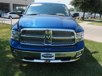 dodge ram pickup 1500 2010 blue pickup truck slt flex fuel 8 cylinders 2 wheel drive automatic 75067