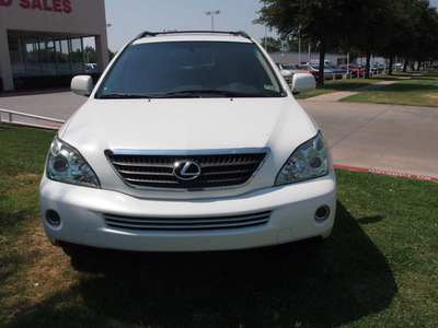 lexus rx 400h 2006 white suv hybrid 6 cylinders all whee drive automatic 75067