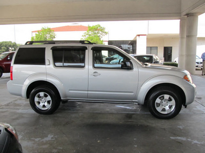 nissan pathfinder 2008 silver suv s gasoline 6 cylinders rear wheel drive automatic with overdrive 77477