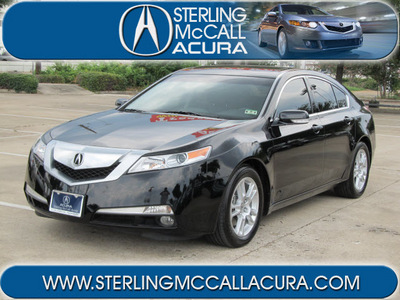 acura tl 2010 black sedan gasoline 6 cylinders front wheel drive automatic with overdrive 77074