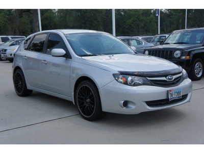 subaru impreza 2011 silver wagon 2 5i awd gasoline 4 cylinders all whee drive 4 speed automatic 77090