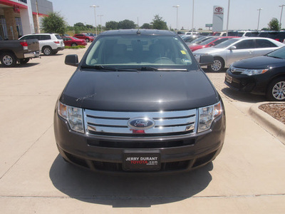 ford edge 2007 black suv se gasoline 6 cylinders all whee drive automatic 76049