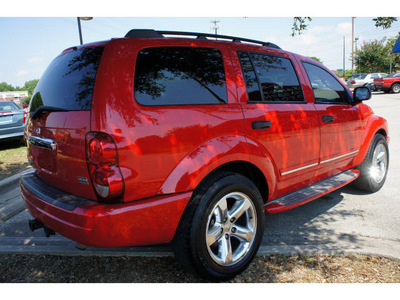 dodge durango 2005 red suv limited gasoline 8 cylinders rear wheel drive automatic 78748