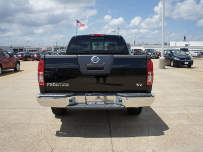 nissan frontier 2012 black sv v6 gasoline 6 cylinders 2 wheel drive 5 speed automatic 75150
