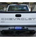 chevrolet silverado 1500 2005 white work truck flex fuel 8 cylinders 4 wheel drive automatic 78216
