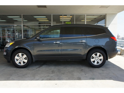 chevrolet traverse 2011 gray lt gasoline 6 cylinders front wheel drive automatic 78216