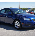 chevrolet cruze 2012 blue sedan lt gasoline 4 cylinders front wheel drive automatic 78216