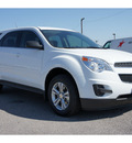 chevrolet equinox 2012 white ls flex fuel 4 cylinders front wheel drive automatic 78216