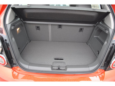 chevrolet sonic 2012 orange hatchback ltz gasoline 4 cylinders front wheel drive automatic 78216