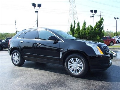 cadillac srx 2011 black suv gasoline 6 cylinders front wheel drive automatic 77074