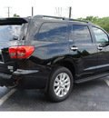 toyota sequoia 2010 black suv platinum 4wd gasoline 8 cylinders 4 wheel drive automatic with overdrive 77074