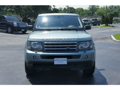 land rover range rover sport 2009 green suv supercharged gasoline 8 cylinders 4 wheel drive shiftable automatic 77074