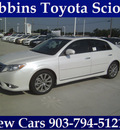 toyota avalon 2012 white sedan limited gasoline 6 cylinders front wheel drive automatic 75569