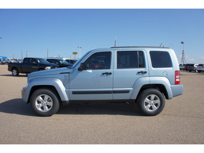 jeep liberty 2012 light blue suv sport gasoline 6 cylinders 4 wheel drive 4 speed automatic 76645