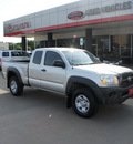toyota tacoma 2011 silver prerunner gasoline 4 cylinders 2 wheel drive automatic 76053