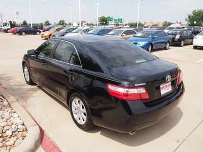 toyota camry 2007 black sedan xle v6 gasoline 6 cylinders front wheel drive automatic 76053