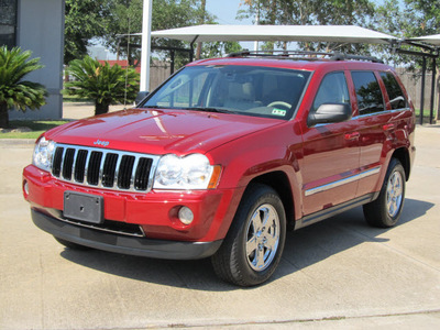 jeep grand cherokee 2006 red suv limited gasoline 8 cylinders rear wheel drive autostick 77074