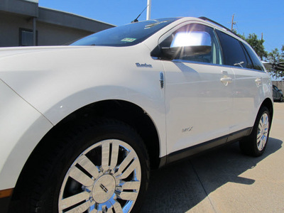 lincoln mkx 2008 off white suv gasoline 6 cylinders front wheel drive automatic with overdrive 77074