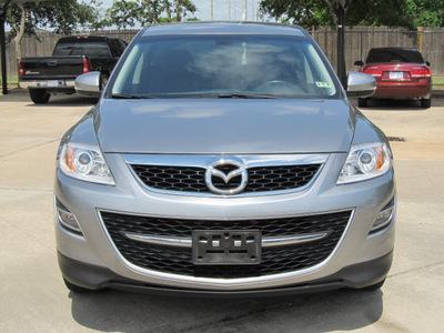 mazda cx 9 2010 silver suv touring gasoline 6 cylinders front wheel drive shiftable automatic 77074