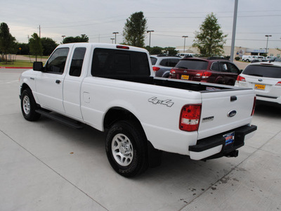 ford ranger 2011 white xlt gasoline 6 cylinders 4 wheel drive 5 speed manual 75070