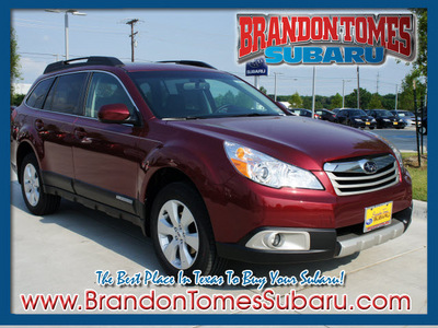 subaru outback 2012 red wagon 2 5i limited gasoline 4 cylinders all whee drive cont  variable trans  75070