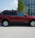 subaru outback 2012 red wagon 2 5i limited gasoline 4 cylinders all whee drive cont  variable trans  75070