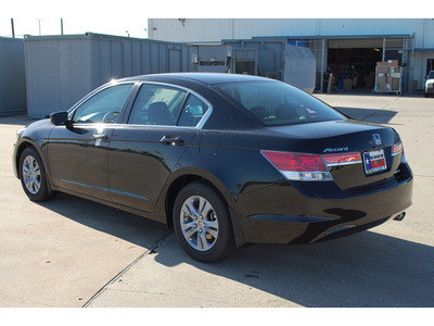 honda accord 2012 black sedan se gasoline 4 cylinders front wheel drive automatic with overdrive 77034