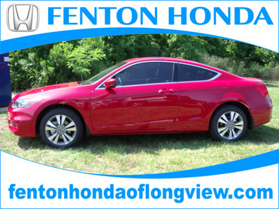 honda accord 2012 red coupe ex l gasoline 4 cylinders front wheel drive automatic 75606