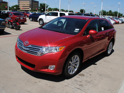 toyota venza 2012 red le gasoline 4 cylinders front wheel drive automatic 76053