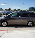 toyota sienna 2012 dk  gray van limited gasoline 6 cylinders front wheel drive 6 speed automatic 76053