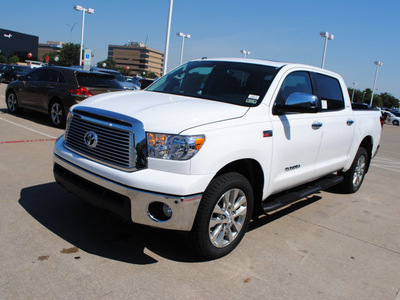 toyota tundra 2012 white limited flex fuel 8 cylinders 4 wheel drive 6 speed automatic 76053