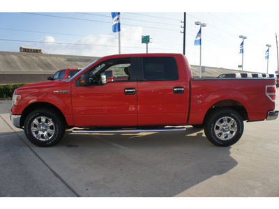 ford f 150 2012 red xlt flex fuel 6 cylinders 2 wheel drive 6 speed automatic 77521