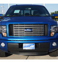 ford f 150 2012 blue fx2 flex fuel 8 cylinders 2 wheel drive automatic 77521