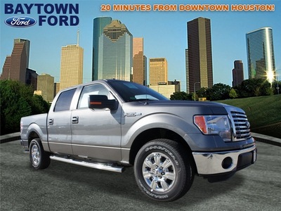 ford f 150 2012 gray xlt flex fuel 6 cylinders 2 wheel drive 6 speed automatic 77521