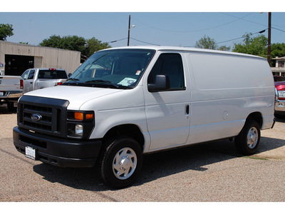 ford e series cargo 2012 white van e 150 flex fuel 8 cylinders rear wheel drive 4 speed automatic 76520