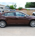 chrysler 200 2012 dk  brown sedan limited gasoline 4 cylinders front wheel drive shiftable automatic 76520