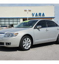lincoln mkz 2009 silver sedan gasoline 6 cylinders front wheel drive 6 speed automatic 78224