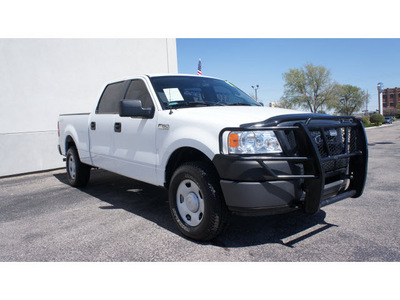 ford f 150 2008 white xlt gasoline 8 cylinders 4 wheel drive automatic 79407