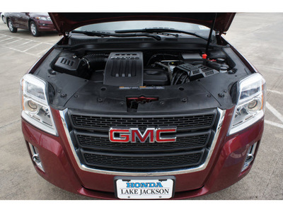 gmc terrain 2010 red suv sle 1 gasoline 4 cylinders front wheel drive shiftable automatic 77566