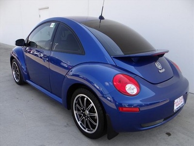 volkswagen beetle 2007 dk  blue hatchback gasoline 5 cylinders front wheel drive automatic 78577