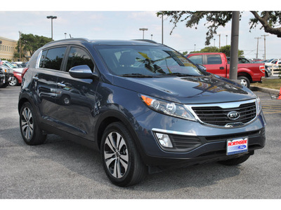 kia sportage 2011 dk  blue suv ex gasoline 4 cylinders front wheel drive 6 speed automatic 78216