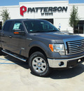 ford f 150 2012 gray xlt gasoline 6 cylinders 4 wheel drive automatic 76230