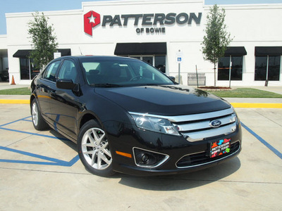ford fusion 2012 tuxedo black metall sedan sel gasoline 4 cylinders front wheel drive 6 speed automatic 76230