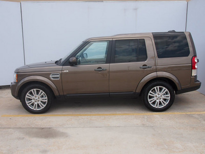 land rover lr4 2012 brown suv gasoline 8 cylinders 4 wheel drive 6 speed automatic 77090