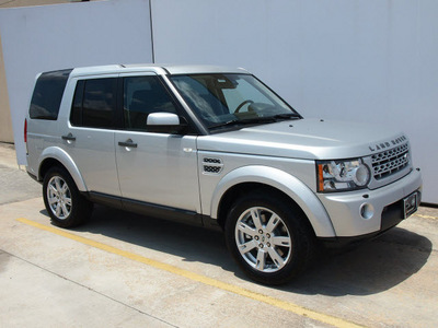 land rover lr4 2012 silver suv gasoline 8 cylinders 4 wheel drive 6 speed automatic 77090