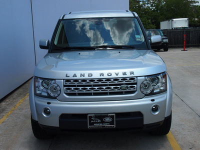 land rover lr4 2012 silver suv gasoline 8 cylinders 4 wheel drive 6 speed automatic 77090